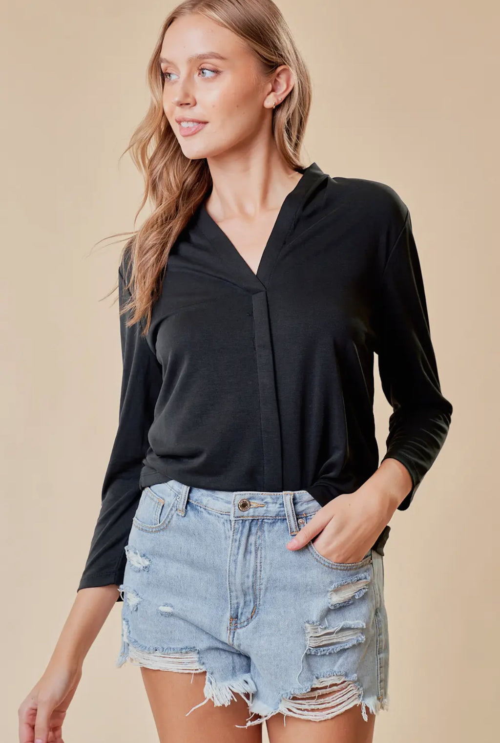 V-Neck Blouse