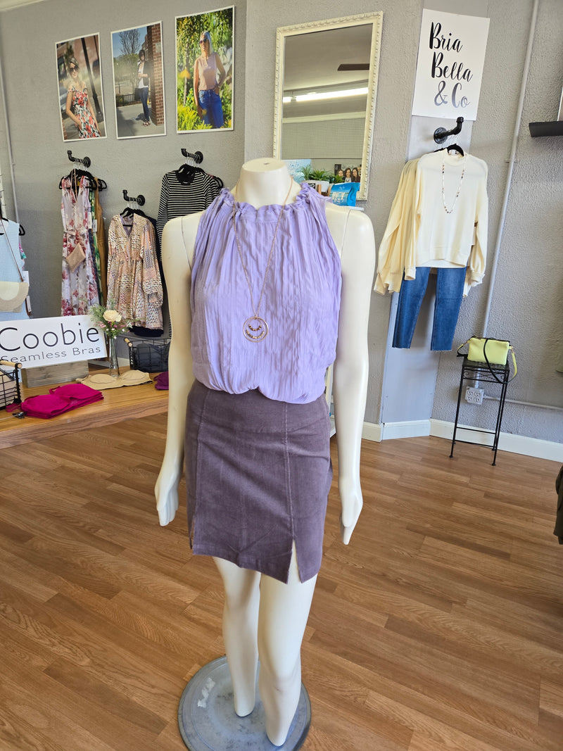 Corduroy Skirt