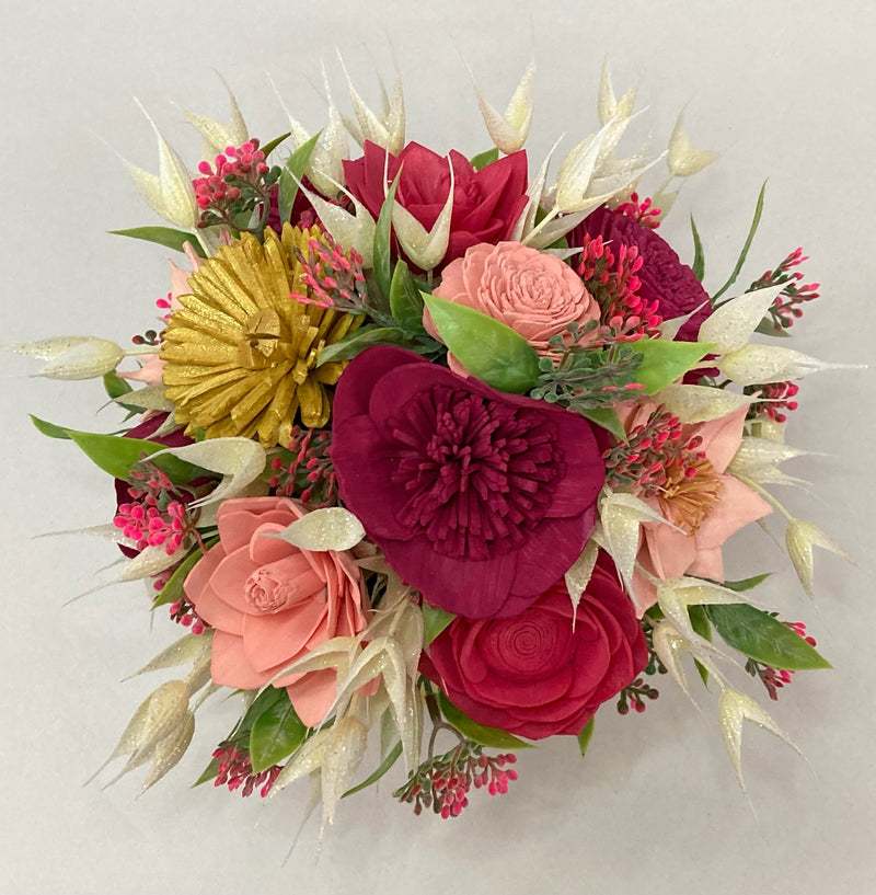 Wooden Florals