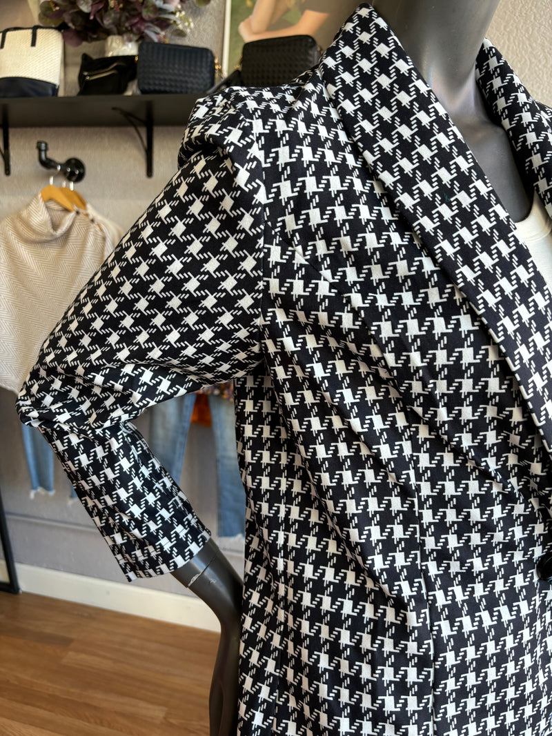 Houndstooth Blazer