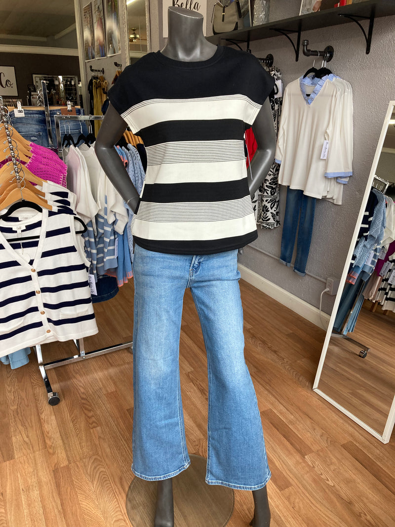 Multi Striped Top - Bria Bella & Co.
