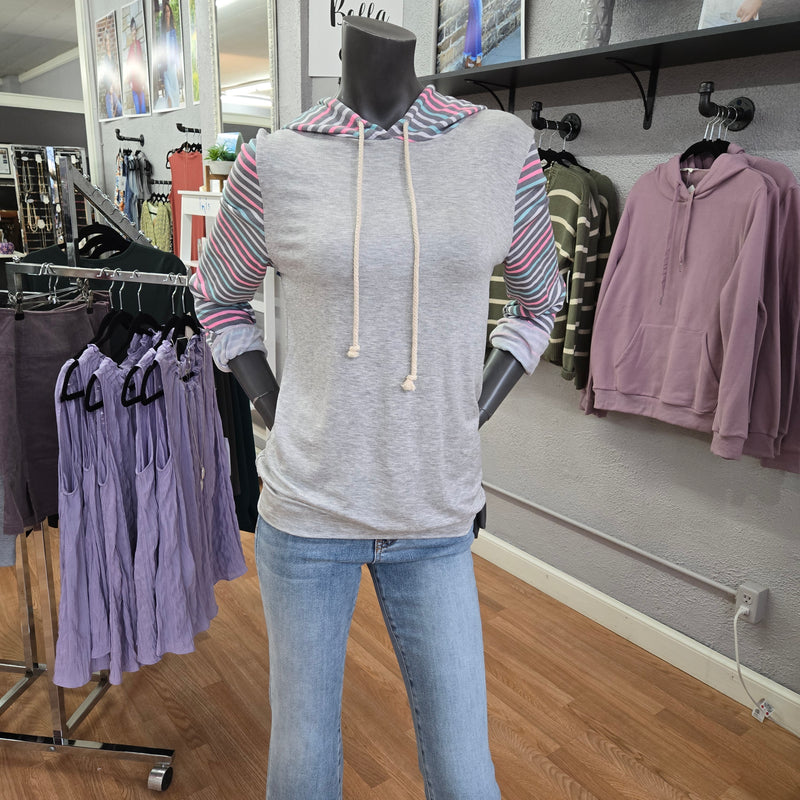 Colorful Stripes Hoodie