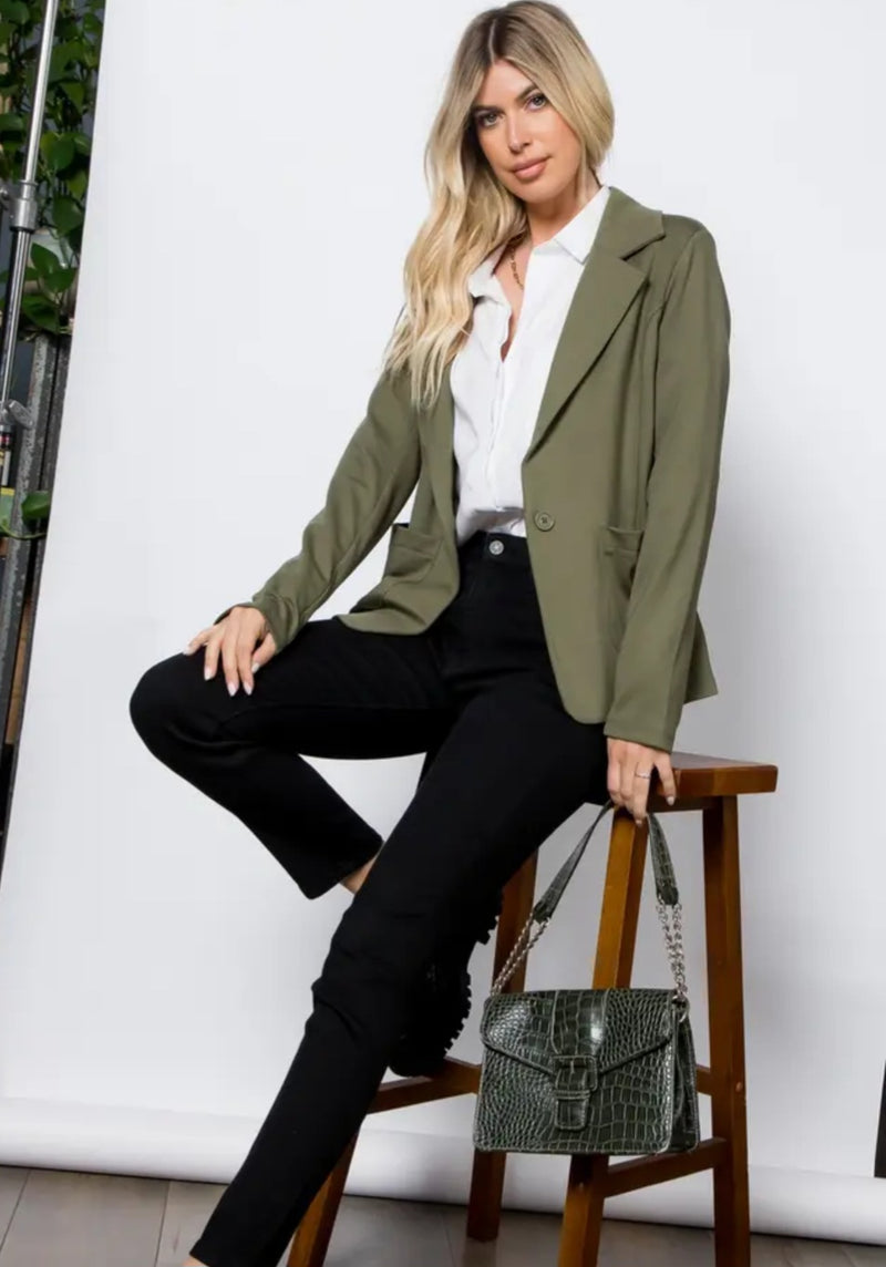 Signature Stretch Blazer