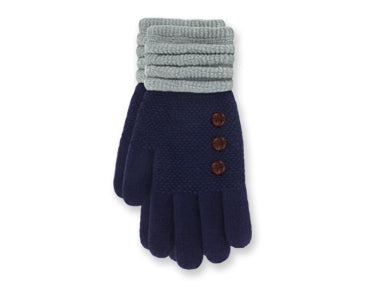  Bria Bella & Co - Super Soft Colorblock Gloves